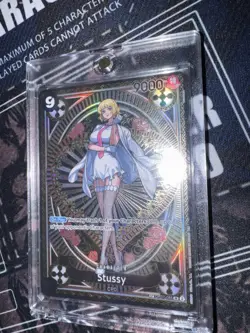 Stussy OP07-085 SP One Piece TCG English Card NM Condition UNPLAYED - Image 2