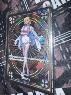 Stussy OP07-085 SP One Piece TCG English Card NM Condition UNPLAYED - Image 5