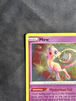 Mew 011/025 25th Anniversary Celebrations Holo Rare Pokemon TCG Card NM - Image 4