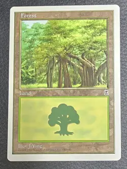 Forest (180) Portal Three Kingdoms Regular MTG NM Magic Card - Image 1