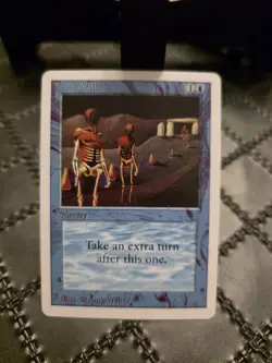 *P R 0 X Y* Mtg Magic The Gathering Time Walk Trading Card *P R 0 X Y* - Image 1