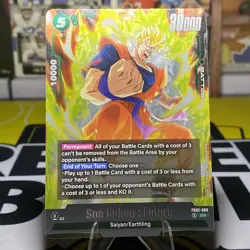 ✨ Son Gohan: Future FB02-089 SR - Dragon Ball Super Rare Card Game Fusion World - Image 1