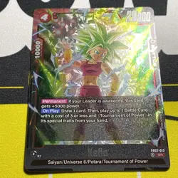Kefla SR FB02-013 Dragon Ball Super Fusion World Card Game Blazing Aura - Image 3