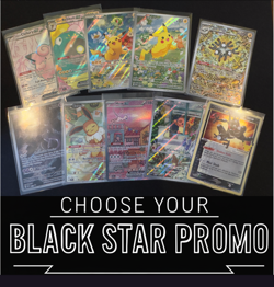 Choose Your Pokemon Black Star Promo Cards Full Art, Cosmo Holo, English NM - Image 1