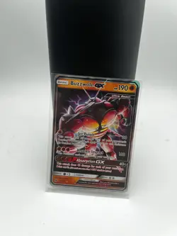 Pokemon TCG Buzzwole-GX Ultra Beast Holo Rare Card Sun & Moon English Basic - Image 1