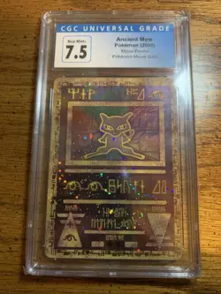 Ancient Mew Promotional Pokemon Card 2000 Movie Edition CGC 7.5 NM+ - Image 1