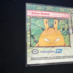 NM+ holo Pokemon Card Enter Elekid 4 TOPPS Pokemon The Movie 2000 Foil! - Image 5