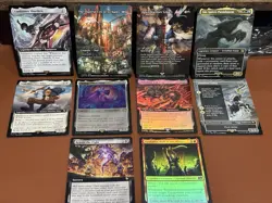 Magic Final Fantasy Card Lot Of 10 NM Condition Fresh Pull (Foils Showcase Etc) - Image 1