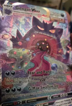 *Custom-made*HighQuality, Gengar Vmax,Textured"Display Card" - Image 3