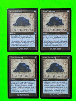 MTG The Brothers' War ( Ichor Wellspring ) Schematic Retro Frame 4 Cards #84 - Image 1