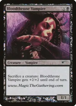 Bloodthrone Vampire (Convention 2011) FOIL Promo NM Special CARD ABUGames - Image 1