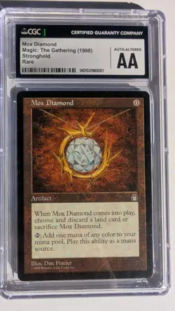Mox Diamond Stronghold CGC Graded AA - Image 1