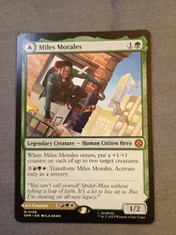 Miles Morales / Ultimate Spider-Man | Regular | NM | MTG | 0108 | Mythic | SPM - Image 1