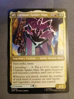 Miles Morales / Ultimate Spider-Man | Regular | NM | MTG | 0108 | Mythic | SPM - Image 2