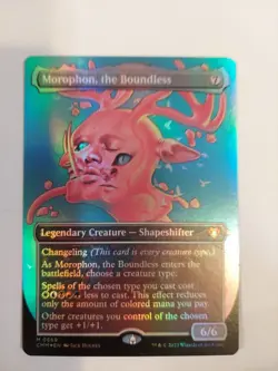 Morophon, the Boundless (Borderless) Commander Masters Foil - Image 1