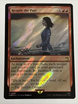 MTG Universes Beyond: Doctor Who Return the Past Surge Foil 0697 NM Rare - Image 1