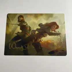 Mtg Assassin's Creed Art Series. Mary Read and Anne Bonny 07/20 - Image 1
