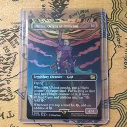 Ultima, Origin of Oblivion (Borderless) (Foil) Magic MTG Final Fantasy 0324 - Image 1