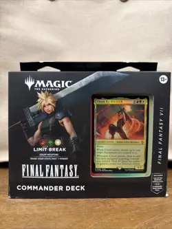 Magic: The Gathering Final Fantasy Commander Deck Limit Break Edition - NEW RARE - Image 1