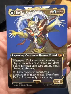 MTG - Kefka, Court Mage (0398) (Borderless) M FINAL FANTASY 398 LP-NM - Image 1