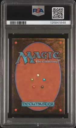 PSA 10 Magic the Gathering Traveling Chocobo Neon Ink Blue 551cFinal Fantasy - Image 2
