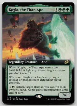 Kogla, the Titan Ape (Extended Art) R Ikoria: Lair of Behemoths 328 NM - Image 1