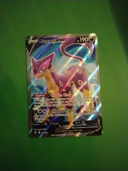 Pokemon TCG Liepard V Sword & Shield - Chilling Reign 180/198 Holo Full Art... - Image 1