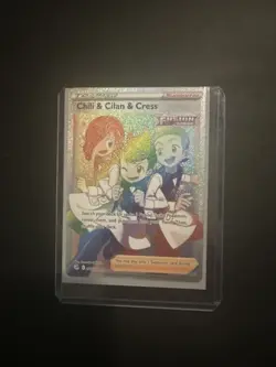 Pokemon TCG Chili & Cilan & Cress Rainbow Fusion Strike 273/264 Secret Rare NM - Image 1