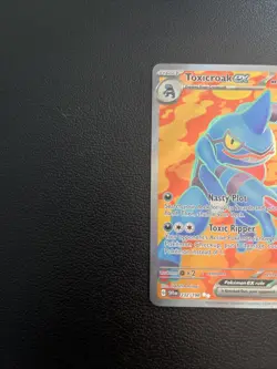 Toxicroak EX Full Art 232/198 Ultra Rare Scarlet & Violet Pokemon TCG Near Mint - Image 2