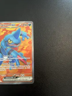Toxicroak EX Full Art 232/198 Ultra Rare Scarlet & Violet Pokemon TCG Near Mint - Image 3