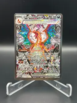 2023 Pokemon Scarlet and Violet Obsidian Flames 223/197 Charizard EX SIR - Image 1