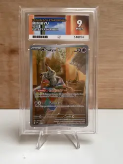 Pokemon Mimikyu 075 Black Star Promo Ace Mint 9 - Image 1