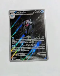 Pokemon Karte Delfinator 225/091 Paldeas Schicksale Near Mint Deutsch - Image 1