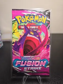 2021 Pokemon TCG 'Sword & Shield' Fusion Strike FACTORY SEALED Pk, Booster of 10 - Image 1