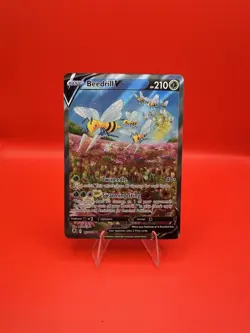 2022 Pokemon SWSH Astral Radiance Beedrill V #161/189 NM - Image 1