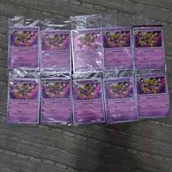 Pokemon TCG Alakazam Cosmos Holo 082/167 Knockout Collection Sealed Promo (x10) - Image 1