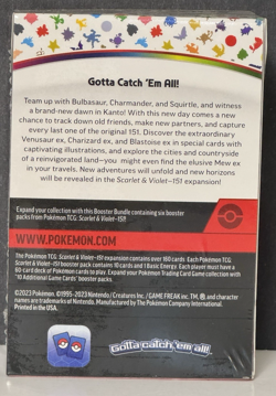 Pokemon TCG Scarlet and Violet 151 Booster Bundle 290-85321 Sealed 820650853210 - Image 2