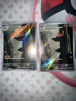 Pokemon TCG Charmeleon 169/165 Scarlet & Violet 151 IR Illustration Rare Holo x2 - Image 1