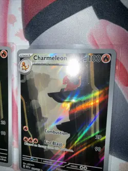 Pokemon TCG Charmeleon 169/165 Scarlet & Violet 151 IR Illustration Rare Holo x2 - Image 4