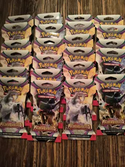 Lot of 23 pokemon Paldea Evolved sleeved booster packs sealed Magic Karp hunt - Image 1