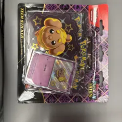 Pokemon TCG Paldean Fates Tech Sticker Collection 3 Packs - Fidough - NEW - Image 3