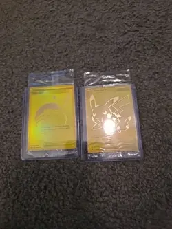 Pokemon Celebrations Pikachu V & PokeBall Gold Promos SEALED SWSH 145 & SWSH 146 - Image 4