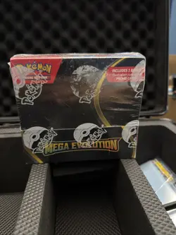 Pokemon TCG: Mega Evolution Factory Sealed Enhanced Booster Box - Image 1