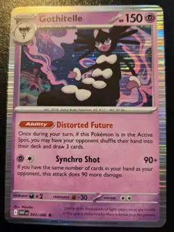 Gothitelle 043/086 Holo Rare Scarlet & Violet: White Flare Pokemon TCG - Image 1