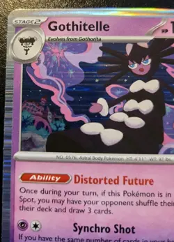Gothitelle 043/086 Holo Rare Scarlet & Violet: White Flare Pokemon TCG - Image 2