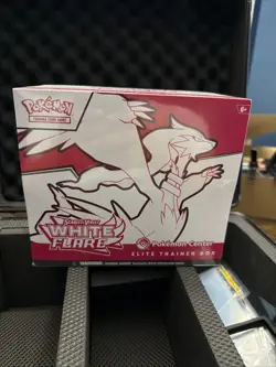 Pokemon Center Exclusive White Flare ETB Elite Trainer Box TCG New Sealed - Image 1