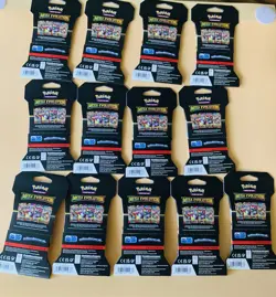 Lot of 13 Pokemon TCG MEGA EVOLUTION Sleeved Booster Packs Brand New & Sealed - Image 2
