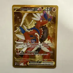 Koraidon EX #254/198 Pokemon Scarlet & Violet Holo Gold Hyper Rare - Image 1