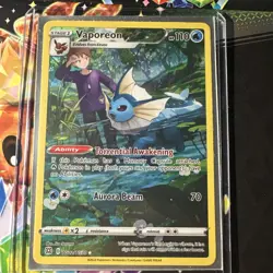 Pokemon Vaporeon TCG TG02/TG30 Brilliant Stars Trainer Gallery Ultra Rare Holo - Image 1