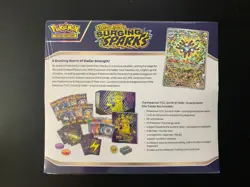 Pokemon TCG Scarlet & Violet Surging Sparks ETB Sealed Elite Trainer Box tear #1 - Image 2